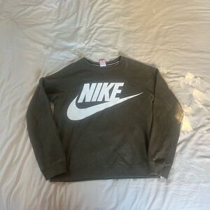 Nike Women's Olive Crewneck Sweater